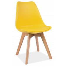 Jedálenská stolička SKY92 - žltá